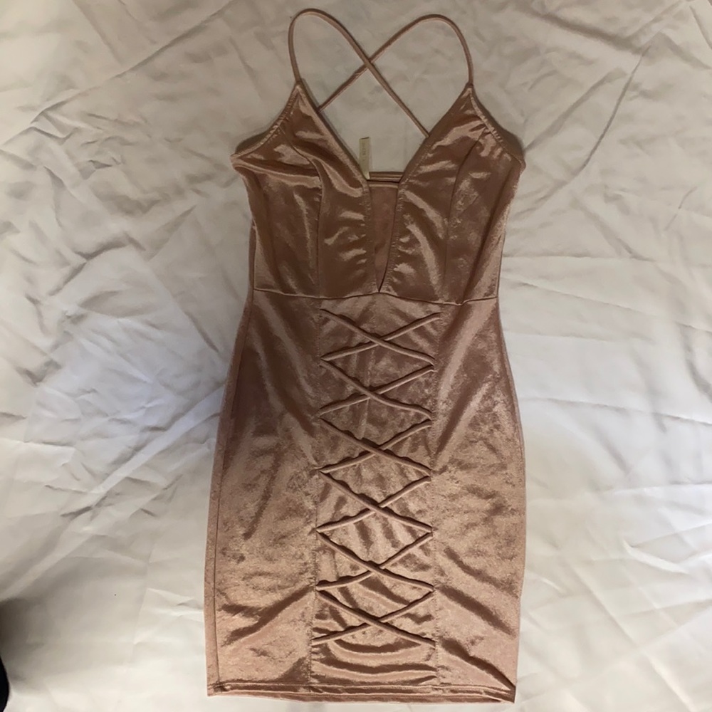 Silk cocktail or club dress size small